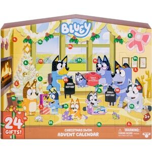 Bluey Christmas Swim Advent Calendar - Multicolor
